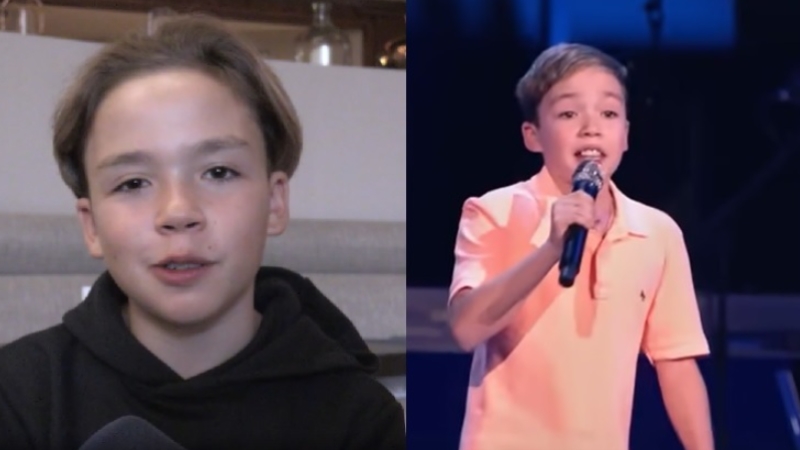 Müzik yarışmasına damga vuran 12 yaşındaki Kaya Sunel, sesiyle Almanları büyüledi