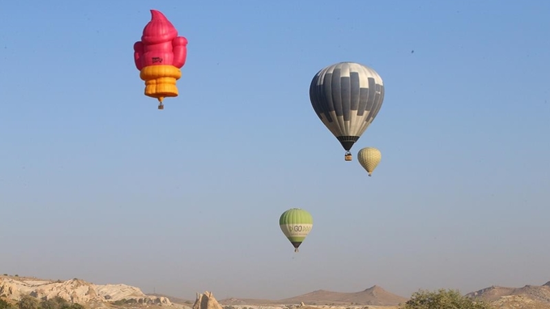 Uluslararası 2. Kapadokya Sıcak Hava Balon Festivali başladı