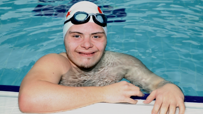 Down sendromlu milli yüzücü gözünü dünya şampiyonluğuna çevirdi