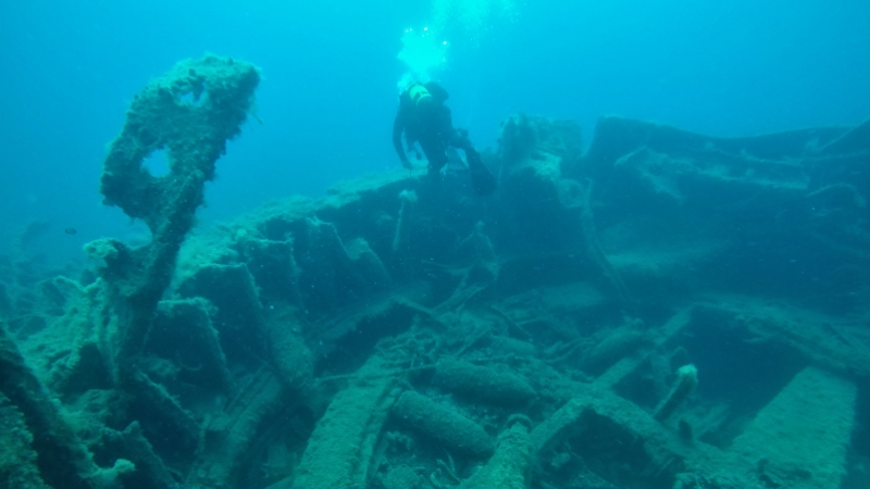 Çanakkale Boğazı dünyanın önemli dalış merkezlerinden biri olma yolunda