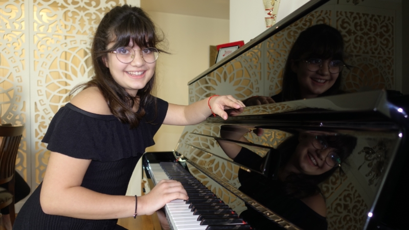 12 yaşındaki piyanist yeni ödüller peşinde