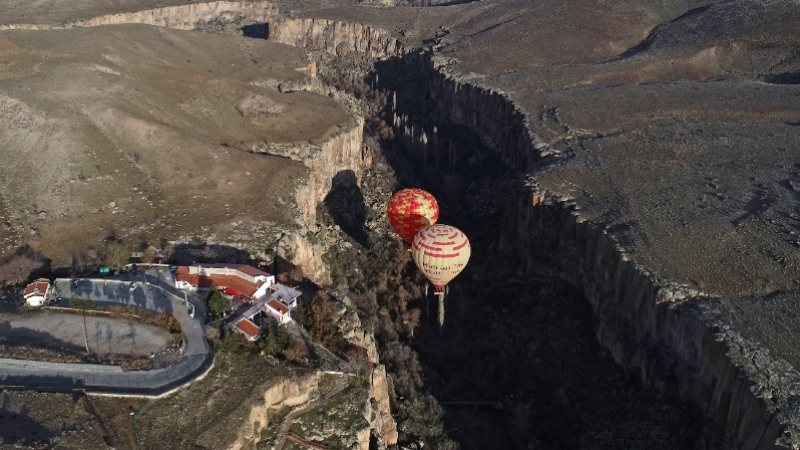 Turistlerin balon turunda yeni adresi 'Ihlara'