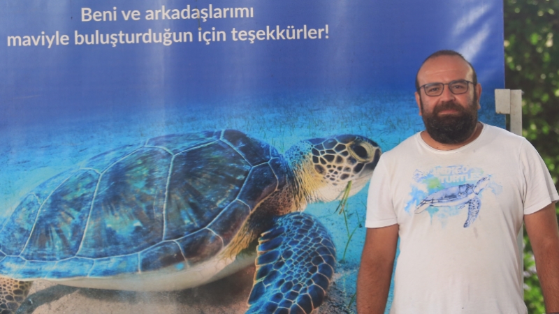 Caretta carettalar için 20 yıldır 'yaşam nöbeti' tutuyor