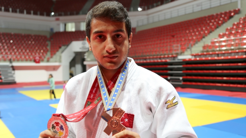Milli judocu Çiloğlu, olimpiyat hedefine kilitlendi