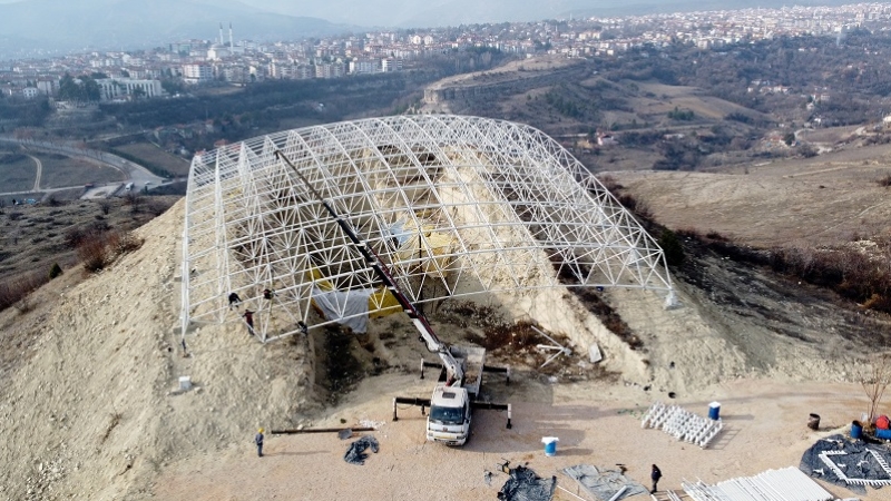 Büyük Göztepe Tümülüsü ziyaretçilerini Frig tarihinde yolculuğa çıkaracak